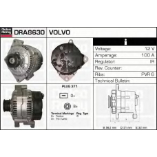 DRA8630 DELCO REMY Генератор