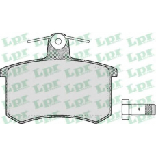 05P215 LPR Комплект тормозных колодок, дисковый тормоз