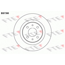 BS7390 FTE Тормозной диск