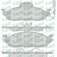 05P983 LPR Комплект тормозных колодок, дисковый тормоз