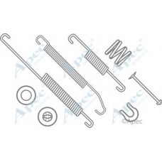 KIT778 APEC Комплектующие, тормозная колодка