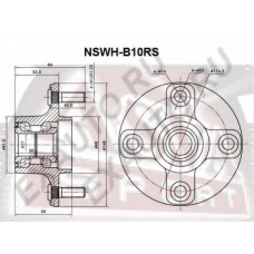 NSWH-B10RS ASVA Ступица колеса