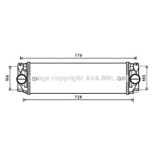 MSA4582 AVA Интеркулер