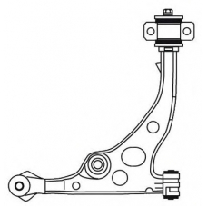 2689 FRAP Рычаг независимой подвески колеса, подвеска колеса