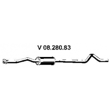 08.280.83 EBERSPACHER Предглушитель выхлопных газов