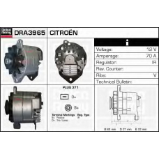 DRA3965 DELCO REMY Генератор