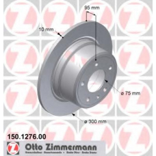 150.1276.00 ZIMMERMANN Тормозной диск