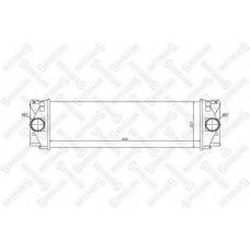 10-40206-SX STELLOX Интеркулер