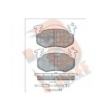 RB0535 R BRAKE Комплект тормозных колодок, дисковый тормоз