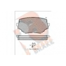 RB1319 R BRAKE Комплект тормозных колодок, дисковый тормоз