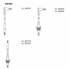 300/629 BREMI Комплект проводов зажигания