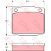 GDB169 TRW Комплект тормозных колодок, дисковый тормоз