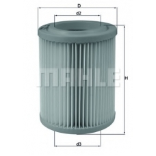 LX 1768 KNECHT Воздушный фильтр