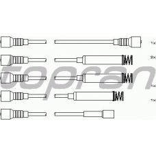 202 517 TOPRAN Комплект проводов зажигания