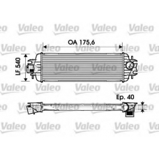 817636 VALEO Интеркулер