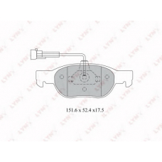 BD-2801 LYNX Колодки тормозные передние