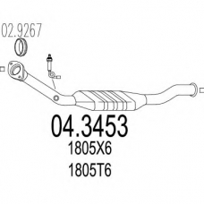 04.3453 MTS Катализатор