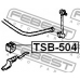 TSB-504 FEBEST Опора, стабилизатор