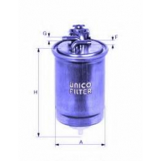 FI 8143 UNICO FILTER Топливный фильтр