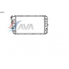 SU2014 AVA Радиатор, охлаждение двигателя