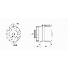 943346018010 MAGNETI MARELLI Генератор