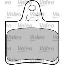 540106 VALEO Комплект тормозных колодок, дисковый тормоз
