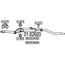 01.62920 MTS Глушитель выхлопных газов конечный