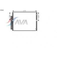 TO5564 AVA Конденсатор, кондиционер
