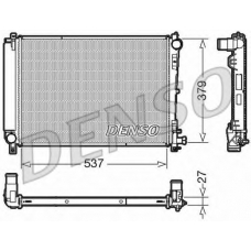 DRM06003 DENSO Радиатор, охлаждение двигателя