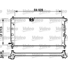 732348 VALEO Радиатор, охлаждение двигателя