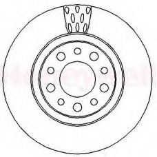 562302B BENDIX Тормозной диск