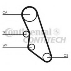 CT754K2 CONTITECH Комплект ремня грм