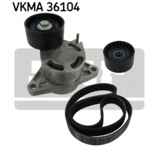 VKMA 36104 SKF Поликлиновой ременный комплект