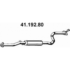 41.192.80 EBERSPACHER Средний глушитель выхлопных газов
