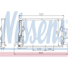 94406 NISSENS Конденсатор, кондиционер