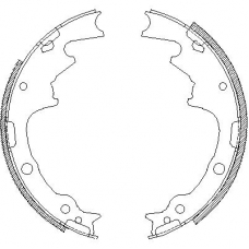 4188.00 REMSA Комплект тормозных колодок
