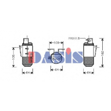 803340N AKS DASIS Осушитель, кондиционер