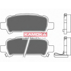 JQ1012666 KAMOKA Комплект тормозных колодок, дисковый тормоз