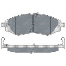 SP 310 PR SCT Комплект тормозных колодок, дисковый тормоз