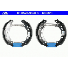 03.0520-9320.3 ATE Комплект тормозных колодок