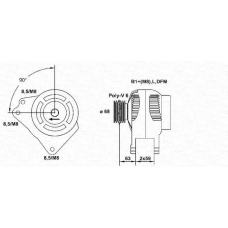 943355141010 MAGNETI MARELLI Генератор