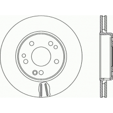 BDR1303.20 OPEN PARTS Тормозной диск