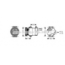 RTK103 Prasco Компрессор, кондиционер