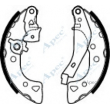 SHU787 APEC Тормозные колодки