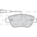 598825 VALEO Комплект тормозных колодок, дисковый тормоз
