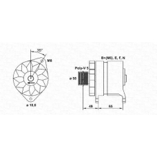 943356922010 MAGNETI MARELLI Генератор