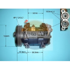 14-7823R AUTO AIR GLOUCESTER Компрессор, кондиционер