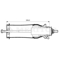 MLF5102 MERITOR Кожух пневматической рессоры