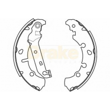 SH2582 BRAKE ENGINEERING Комплект тормозных колодок