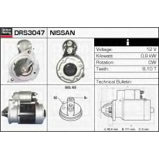 DRS3047 DELCO REMY Стартер